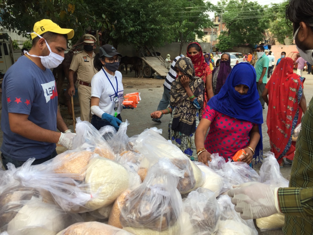 11th Distribution Drive at Madanpur Village , Phase 2, Mohali on 6th May 2020 Drive Photo